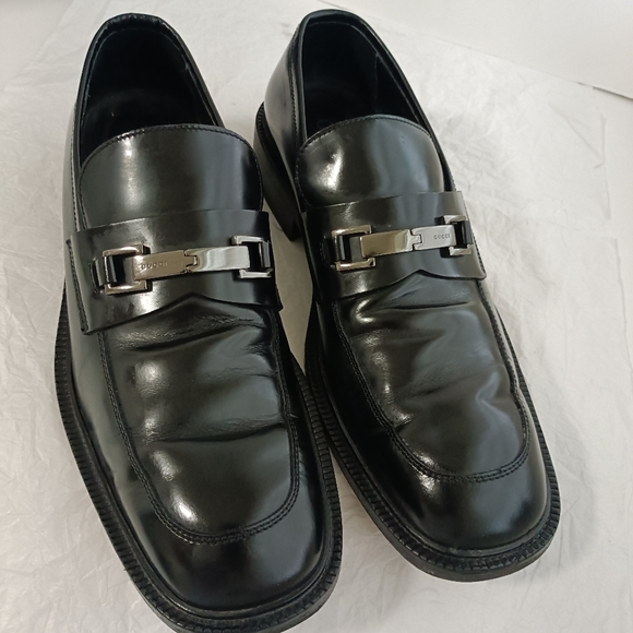 Gucci men\'s iconic horsebit Loafers size 9.5D main image 7